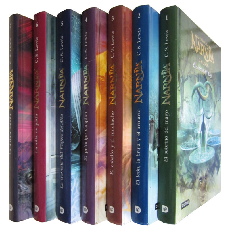 LAS CRONICAS DE NARNIA 7 Tomos OBRA COMPLETA
