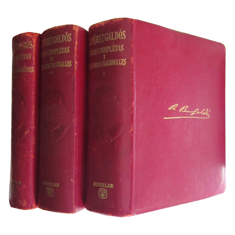 EPISODIOS NACIONALES 3 Tomos OBRA COMPLETA