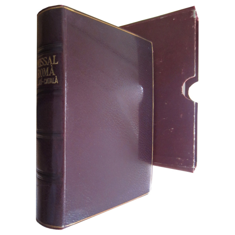 MISSAL ROMÀ Llatí-Català (Bilingüe) y DEVOCIONARI