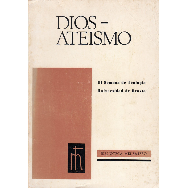DIOS - ATEISMO III Semana de Teología Univesidad Deusto