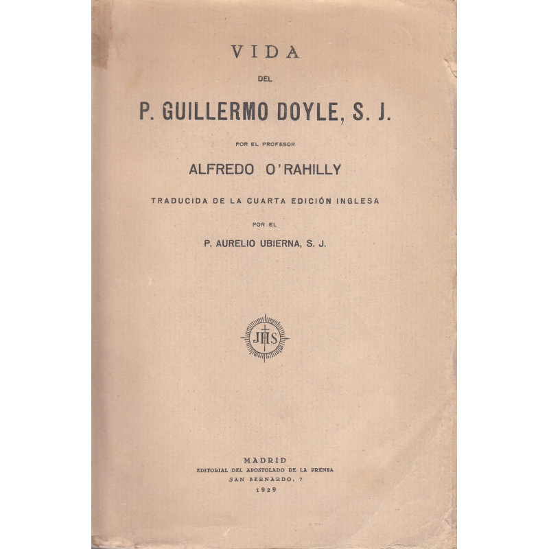 VIDA DEL P. GUILLERMO DOYLE S.J.