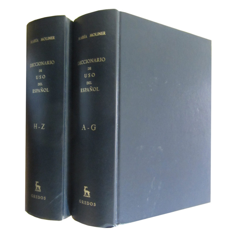 DICCIONARIO DE USO DEL ESPAÑOL 2 Tomos OBRA COMPLETA
