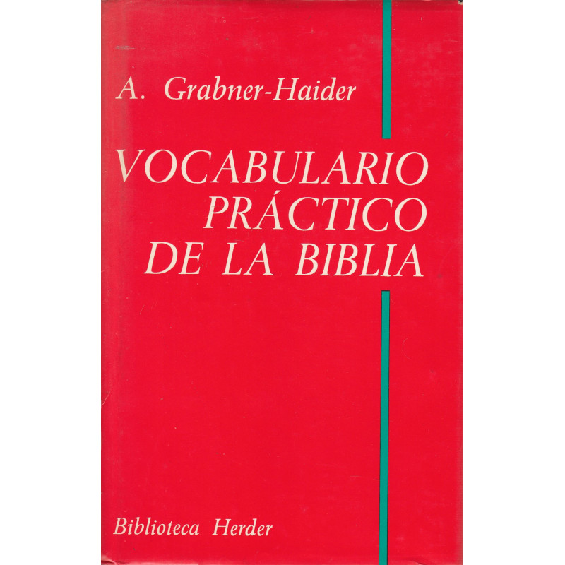 VOCABULARIO PRÁCTICO DE LA BIBLIA