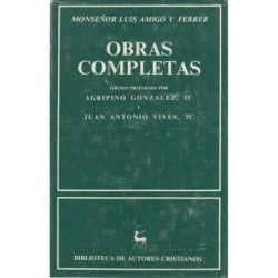 OBRAS COMPLETAS de Monseñor Luis Amigó y Ferrer