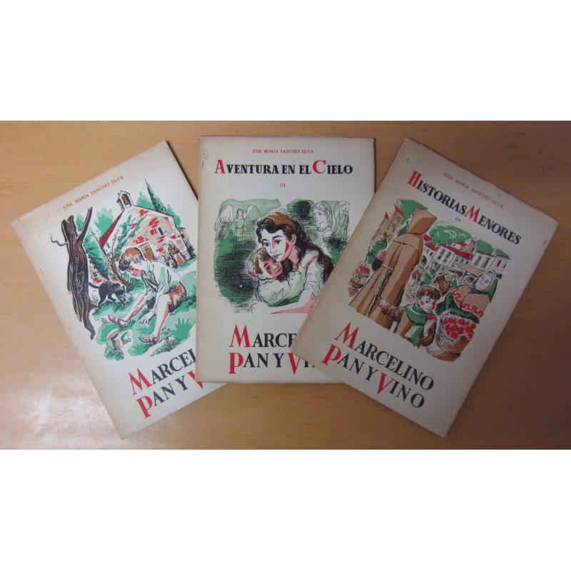 HISTORIAS MENORES DE MARCELINO PAN Y VINO (3 Ejemplares)