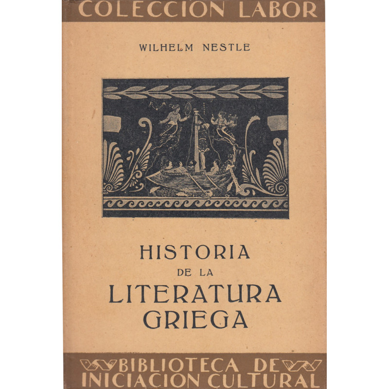 HISTORIA DE LA LITERATURA GRIEGA