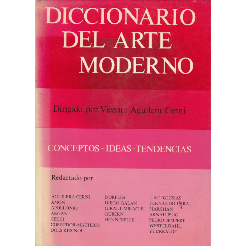 DICCIONARIO DEL ARTE MODERNO Conceptos-Ideas-Tendencias