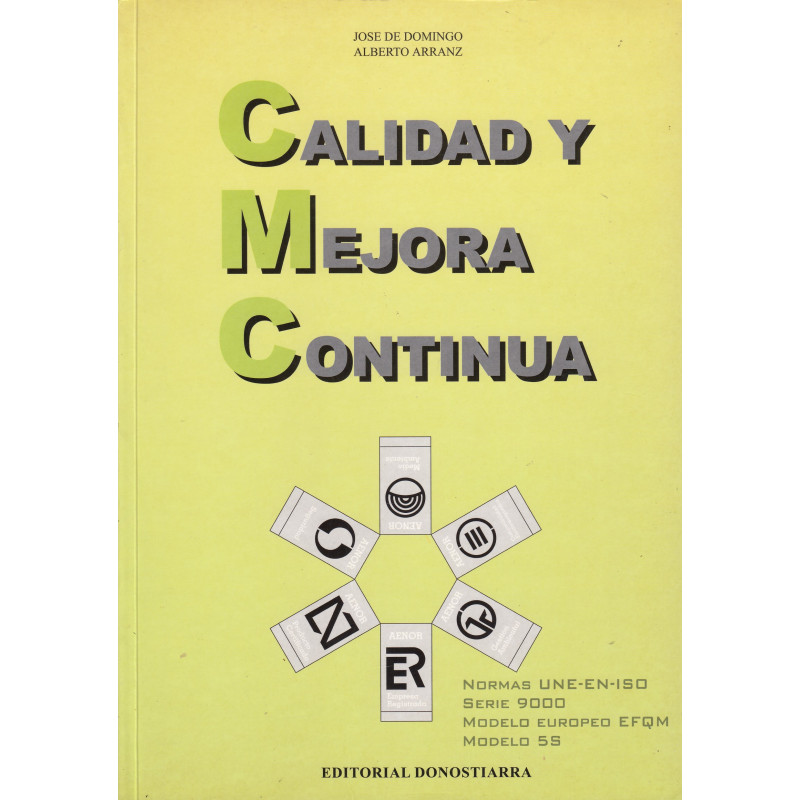 CALIDAD Y MEJORA CONTINUA (Normas UNE-EN-ISO / Serie 9000 / Modelo Europeo EFQM / Modelo 5S)