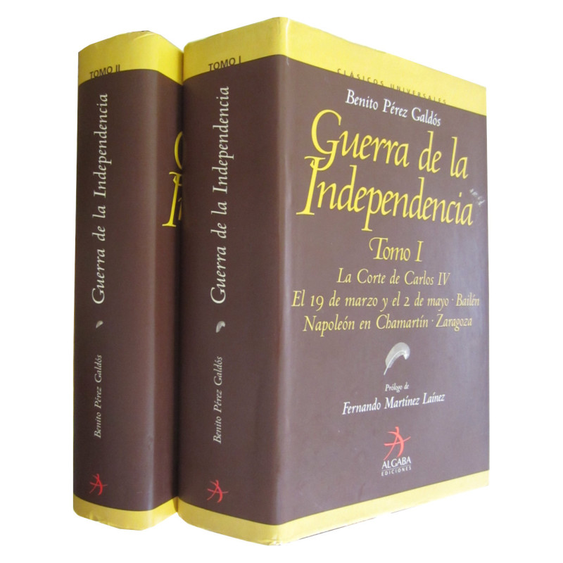 GUERRA DE LA INDEPENDENCIA Tomos I y II OBRA COMPLETA