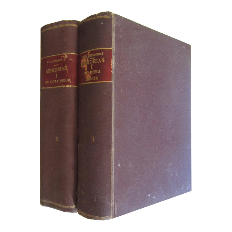 MEMORIAS / LA SEGUNDA GUERRA MUNDIAL Tomo 1 - SU HORA MEJOR 2 Vols.