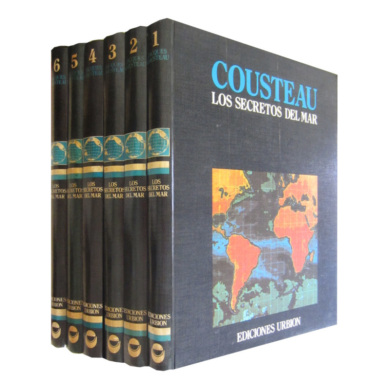LOS SECRETOS DEL MAR Enciclopedia del mar 6 Volumenes