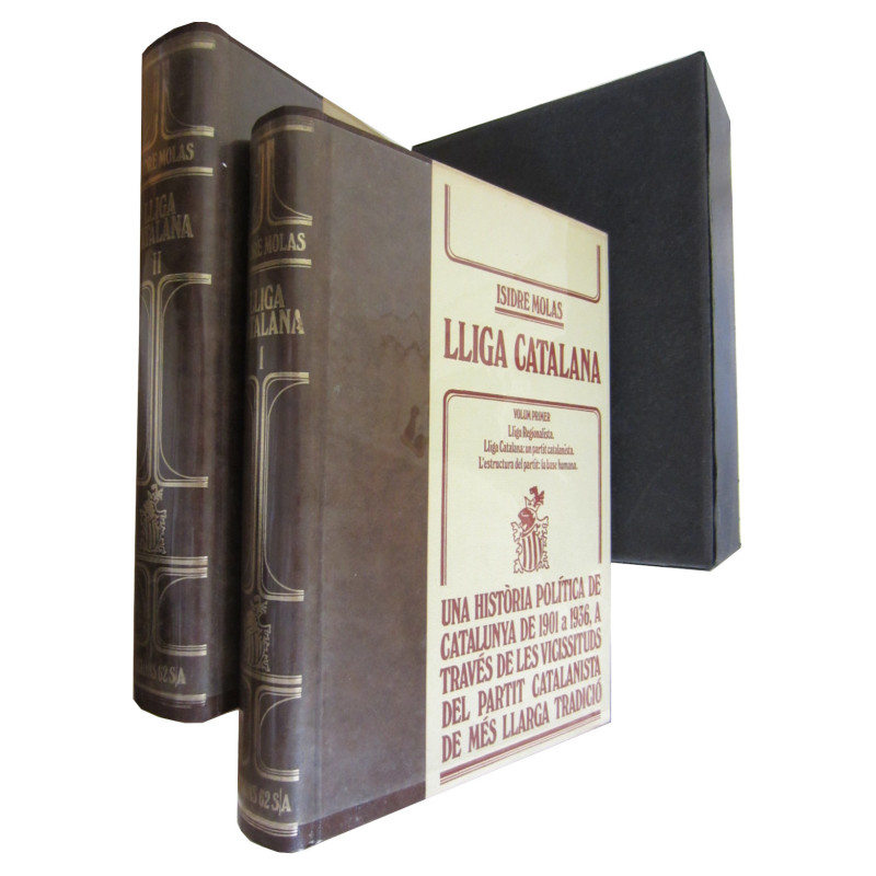 LLIGA CATALANA Un estudi d'Estasiologia (OBRA COMPLETA en DOS VOLS.)