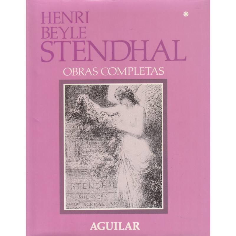 STENDHAL Obras Completas TOMO I