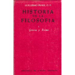 HISTORIA DE LA FILOSOFÍA I. Grecia y Roma