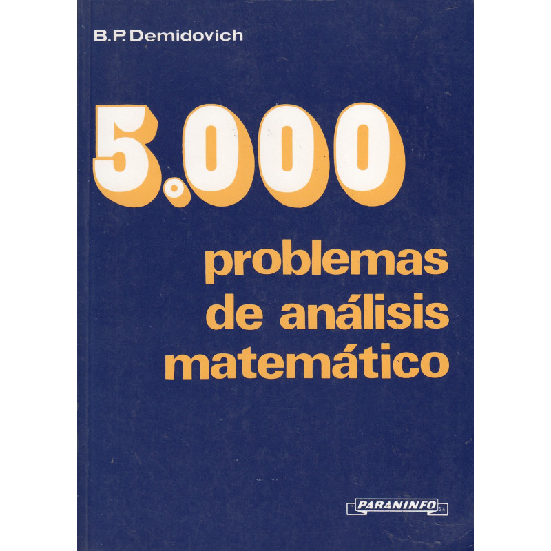 5000 Problemas de ANÁLISIS MATAEMÁTICO