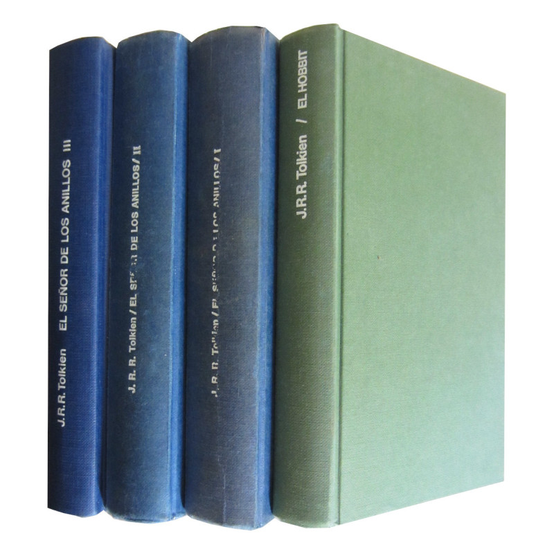 EL SEÑOR DE LOS ANILLOS en 3 Tomos OBRA COMPLETA + EL HOBBIT