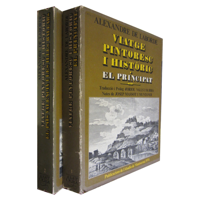 VIATGE PINTORESC I HITORIC Vols. 1 y 2 OBRA COMPLETA