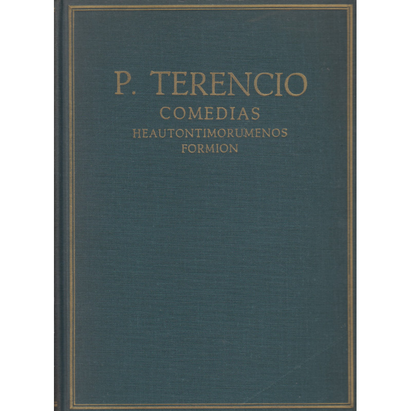COMEDIAS Vol. II: Heautontimorumenos - Formion