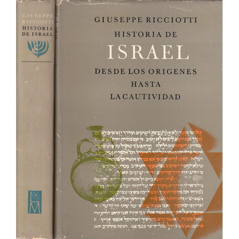 HISTORIA DE ISRAEL 2 Tomos OBRA COMPLETA