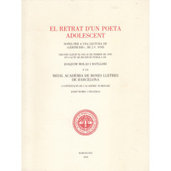 EL RETRAT D'UN POETA ADOLESCENT. Notes per a una Lectura de -GERTRUDI-