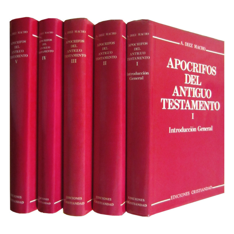 APOCRIFOS DEL ANTIGUO TESTAMENTO Tomos del I al V