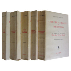 LITERATURA DEL SIGLO XX Y CRISTIANISMO Tomos I a V OBRA COMPLETA