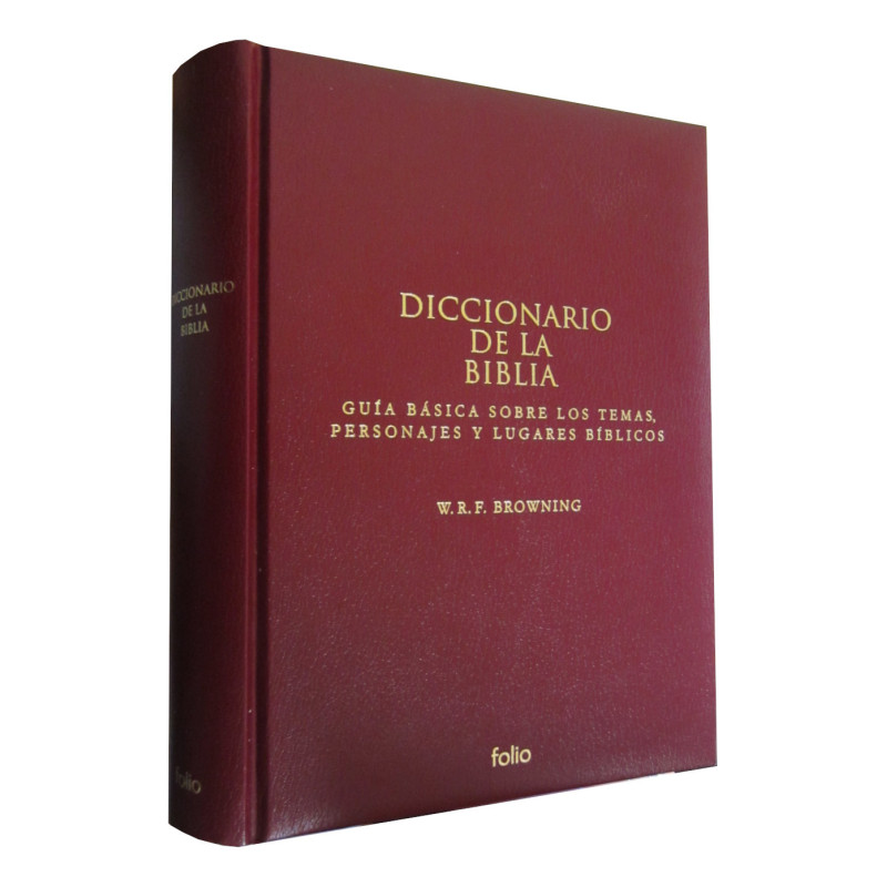 DICCIONARIO DE LA BIBLIA Guía básica sobre los temas, personajes y lugares bíblicos