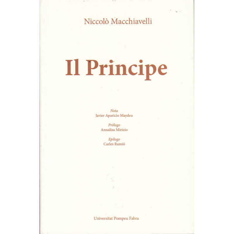 IL PRINCIPE / EL PRINCIPE (Edición Bilingüe Italiano-Español)