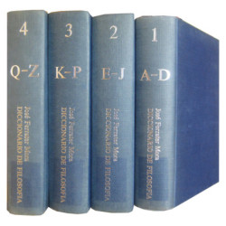 DICCIONARIO DE FILOSOFÍA 4 Tomos OBRA COMPLETA