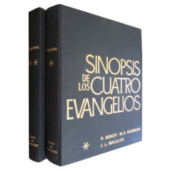 SINOPSIS DE LOS CUATRO EVANGELIOS con Paralelos de los Apocrifos y de los Padres OBRA COMPLETA en 2 TOMOS