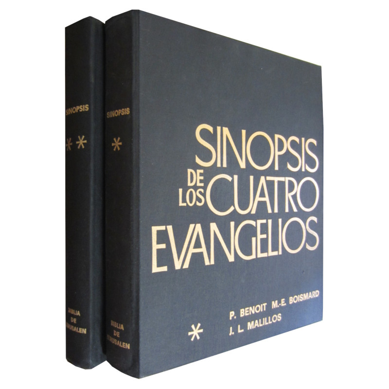 SINOPSIS DE LOS CUATRO EVANGELIOS con Paralelos de los Apocrifos y de los Padres OBRA COMPLETA en 2 TOMOS