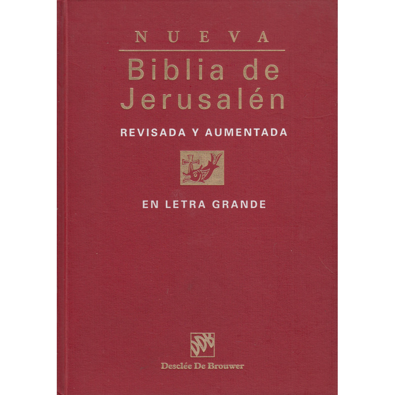 BIBLIA DE JERUSALÉN (En Letra Grande)