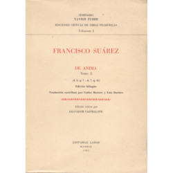 DE ANIMA Tomo 2 (d. 2, q. 7 - d. 7, q. 16) Edición Bilingüe (Castellano-Latín)