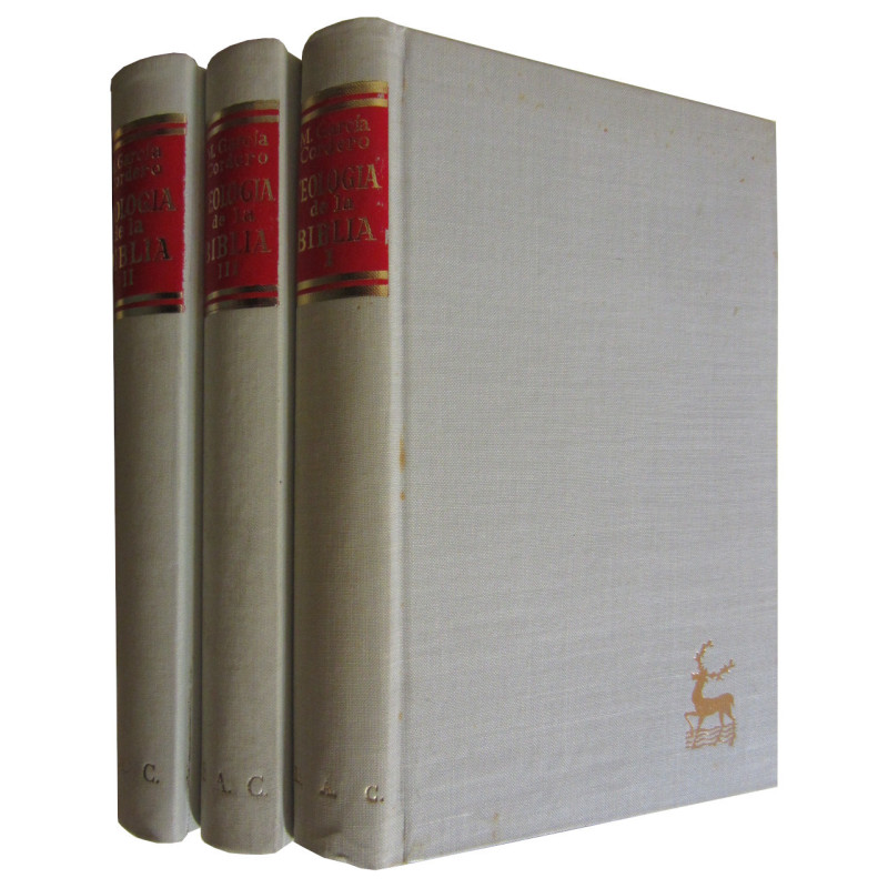 TEOLOGÍA DE LA BIBLIA 3 Tomos (OBRA COMPLETA)