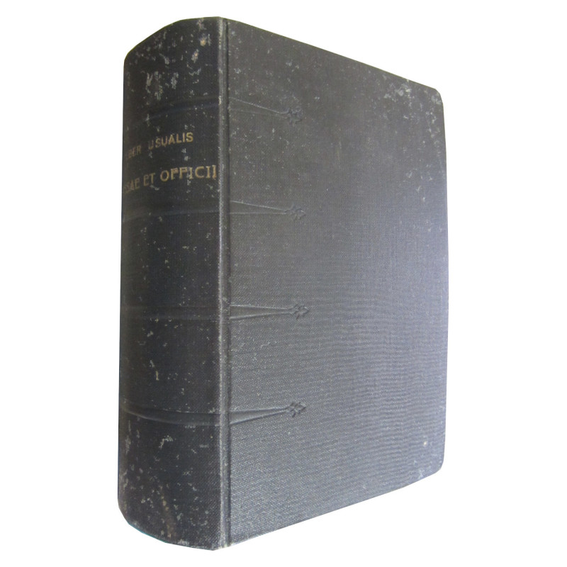 LIBER USUALIS MISSAE ET OFFICII PRO DOMINICIS ET FESTIS CUM CANTU GREGORIANO. Ex Editione Vaticana Adamussim Excerpto et Rhythmi