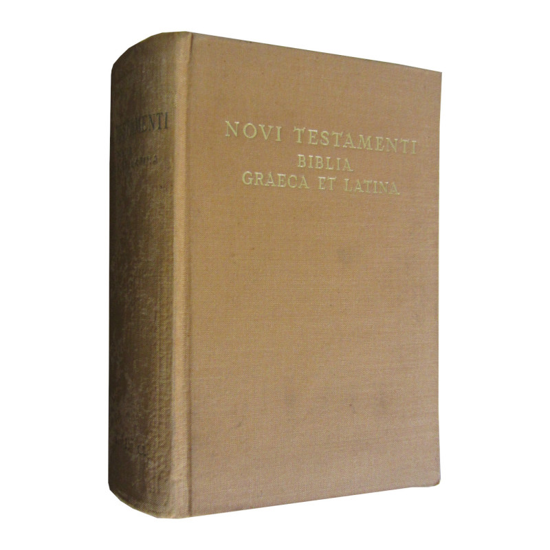 NOVI TESTAMENTI BIBLIA GRAECA ET LATINA
