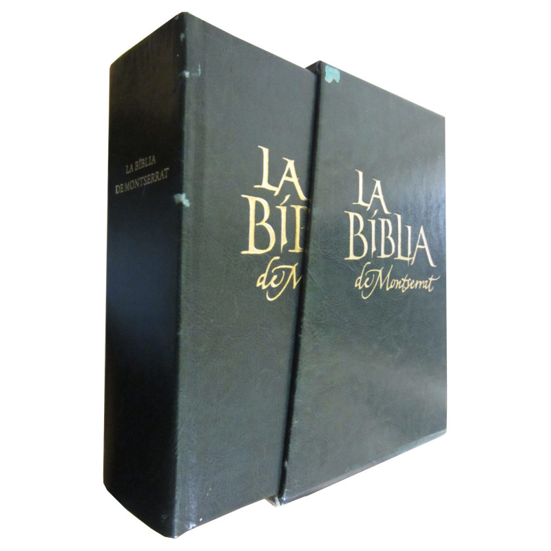 LA BÍBLIA. Versió dels Textos Originals i Notes pels Monjos de Montserrat