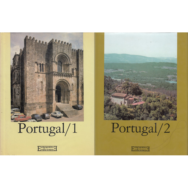 PORTUGAL 1 y 2 (COMPLETO) Vols. 12 y 14 respectivamente de la Series EUROPA ROMÁNICA