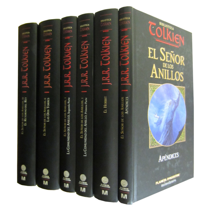 EL HOBBIT - EL SEÑOR DE LOS ANILLOS I, II y III y los APÉNDICES Edición INTEGRA en 6 TOMOS