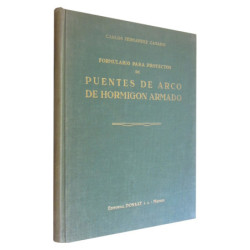 FORMULARIO PARA PROYECTOS DE PUENTES DE ARCO DE HORMIGÓN ARMADO