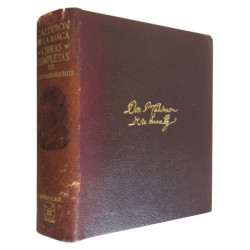 OBRAS COMPLETAS DE CALDERÓN DE LA BARCA. Tomo III: AUTOS SACRAMENTALES