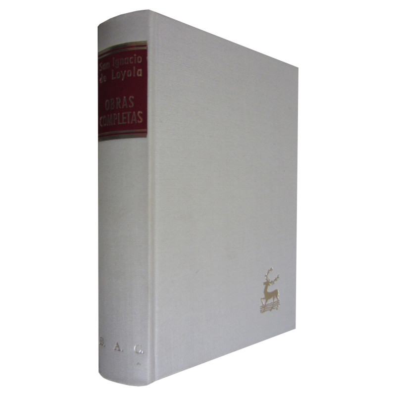 OBRAS COMPLETAS DE SAN IGNACIO DE LOYOLA (Edición Manual)