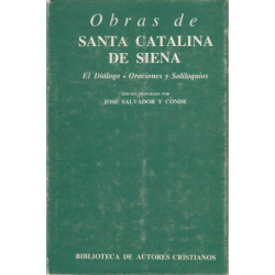 OBRAS DE SANTA CATALINA DE SIENA (El Diálogo - Oraciones y Soliloquios)