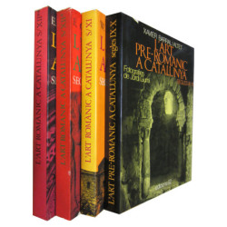 L'ART ROMÀNIC A CATALUNYA 4 Tomos (OBRA COMPLETA) - Segles IX y X: Vol. 1 / Segle XI: Vol. 2 y Segle XII: Vols. 3 y 4 -