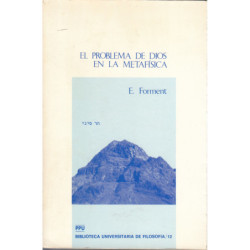 EL PROBLEMA DE DIOS EN LA METAFÍSICA