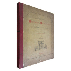 CONSTRUCTIONS MODERNES ECONOMIQUES avec PLANS, COUPES, ÉLEVATION ET DÉTAILS. Dessinés a l'Eschelle & Cotés (PREMIER VOLUME)