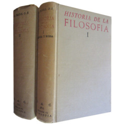 HISTORIA DE LA FILOSOFÍA 2 Tomos