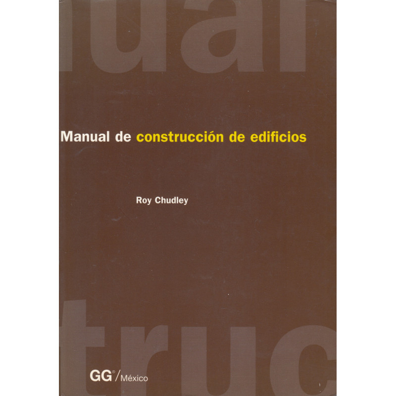 MANUAL DE CONSTRUCCIÓN DE EDIFICIOS