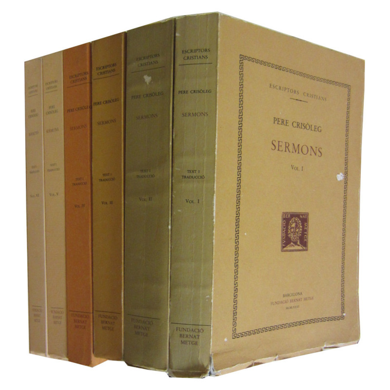 SERMONS I al CLXXIX en 6 Volums (OBRA COMPLETA)
