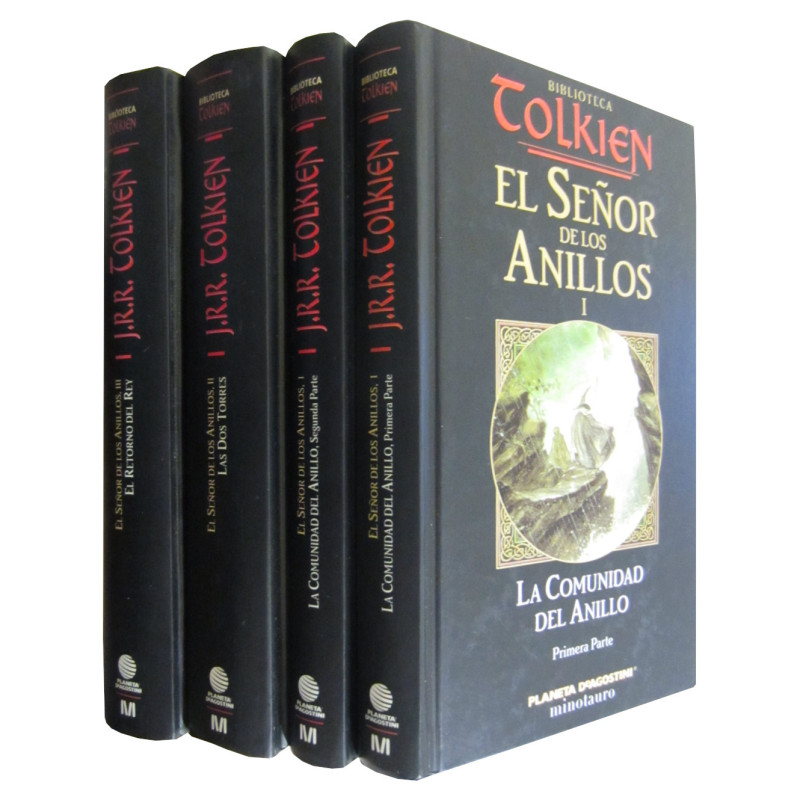 EL SEÑOR DE LOS ANILLOS Vol.I (Partes I y II), Vol.II y Vol.III EDICIÓN INTEGRA en 4 TOMOS